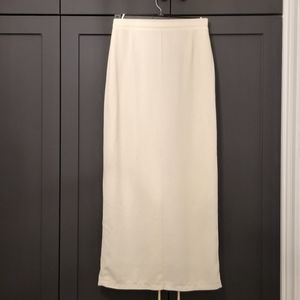Long Maxi Column Skirt